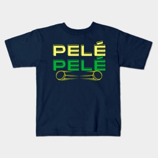 Pele, the legendary footballer. Kids T-Shirt